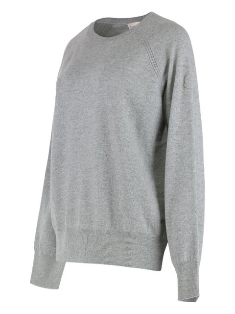 Moncler crew neck sweater - Grey