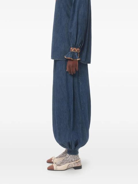 Valentino Garavani chambray jeans - Blue