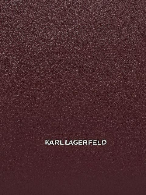 Karl Lagerfeld torebka K/ROCKY kolor bordowy A4W30119