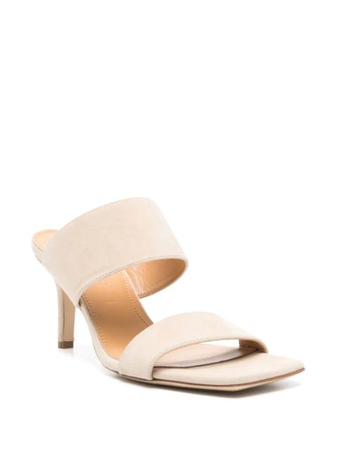 Aeyde 70mm suede sandals - Neutrals - zdjęcie produktu nr 2