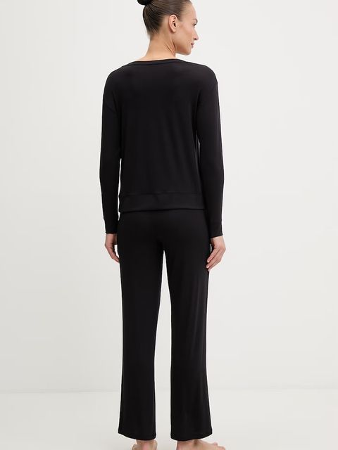 BOSS piżama damska z wiskozy Element Long Set - zdjęcie produktu nr 1