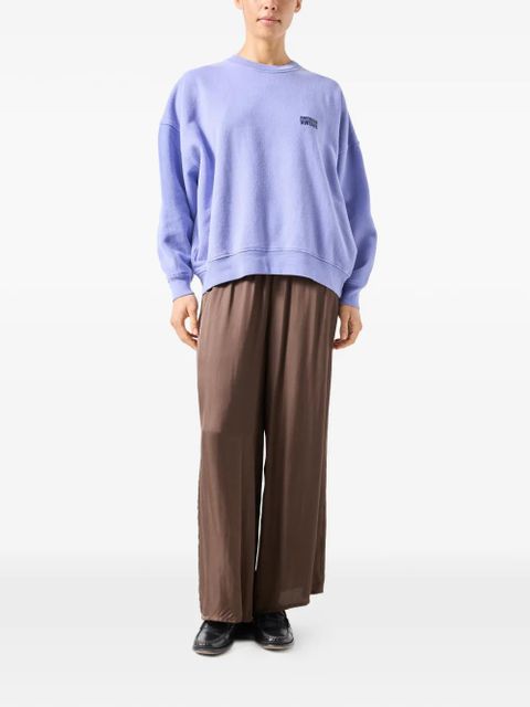 American Vintage Plizzy round-neck sweatshirt - Purple - zdjęcie produktu nr 2