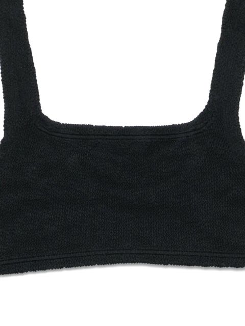 Hunza G Xandra crinkle bikini - Black