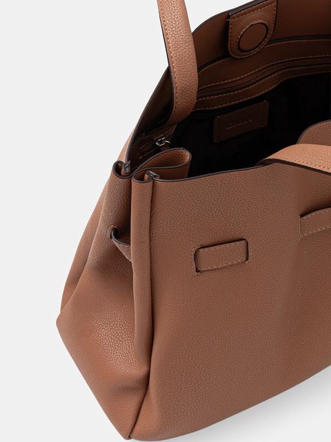 Dkny torebka kolor brązowy R52DAK43