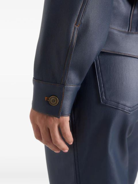 Manière De Voir Karla fitted jacket - Blue