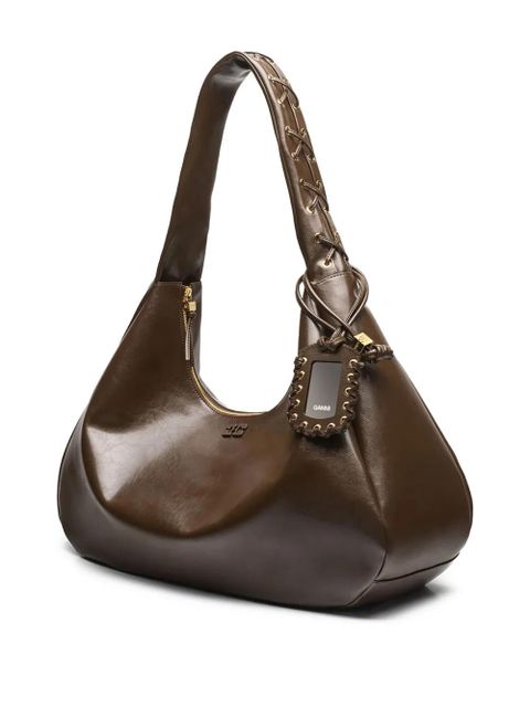 GANNI large hobo bag - Green - zdjęcie produktu nr 2