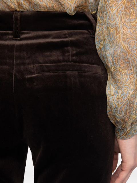 Zadig&Voltaire velvet trousers - Brown