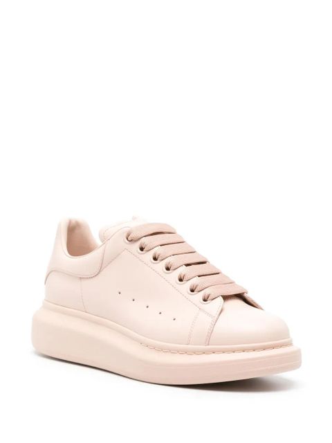 Alexander McQueen Oversized tonal leather sneakers - Neutrals - zdjęcie produktu nr 2