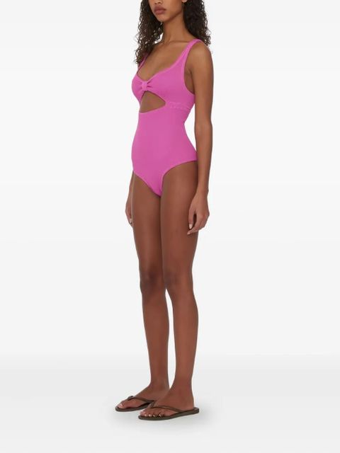 ROTATE BIRGER CHRISTENSEN cut-out swimsuit - Pink