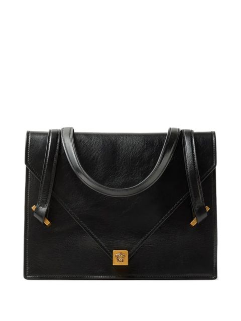 Versace Severine leather shoulder bag - Black - zdjęcie produktu nr 1