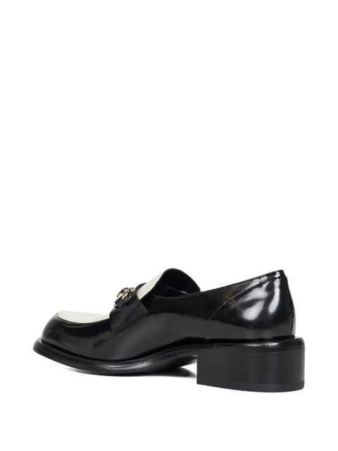 Gucci 35mm Horsebit almond-toe loafers - Black