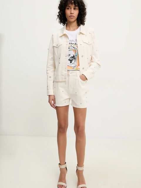 Moschino Jeans szorty jeansowe - zdjęcie produktu nr 2