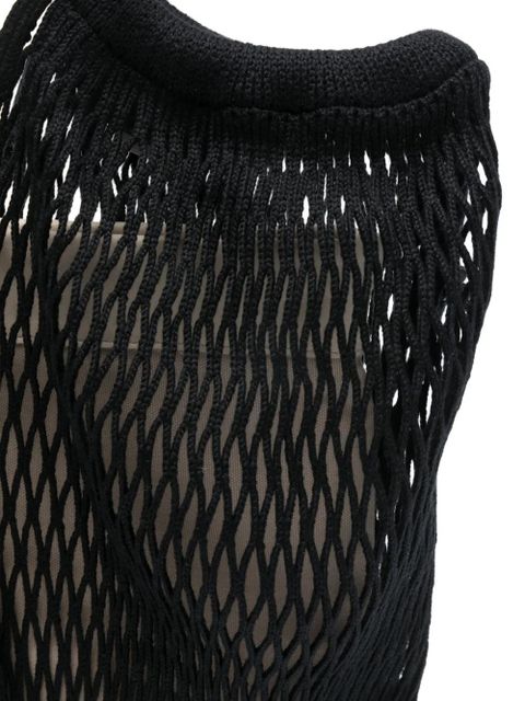 Hereu Hélene net tote bag - Black