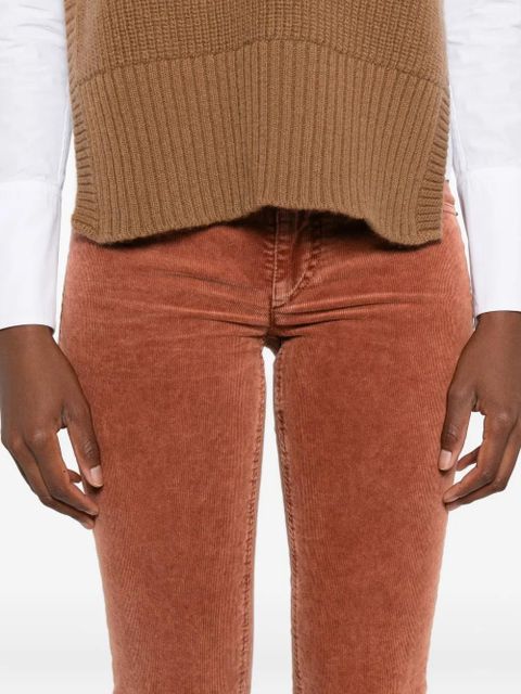 MARANT ÉTOILE five-pocket corduroy trousers - Orange
