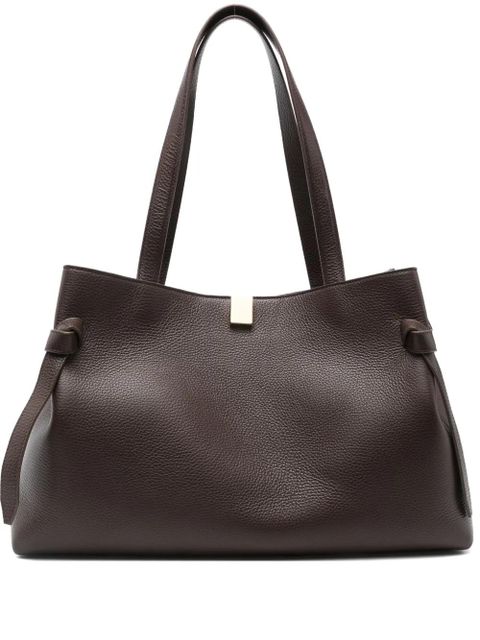 Yuzefi knot-detail tote bag - Brown