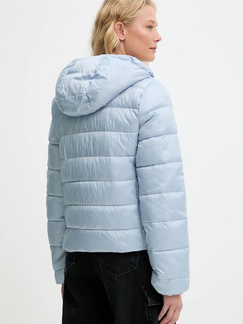 Karl Lagerfeld Jeans kurtka kolor niebieski zimowa A3W15026