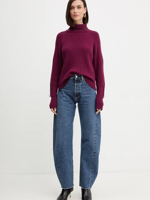 Simona Corsellini jeansy damskie high waist A25CPPAT0101 - zdjęcie produktu nr 2