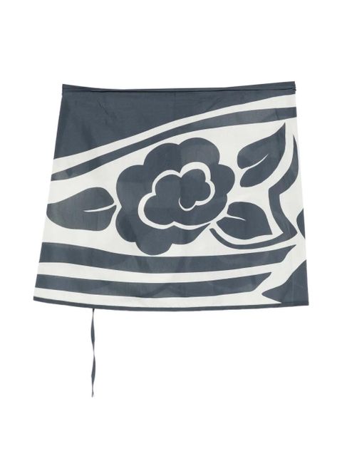 SIR. Lilou printed mini sarong - Blue - zdjęcie produktu nr 2