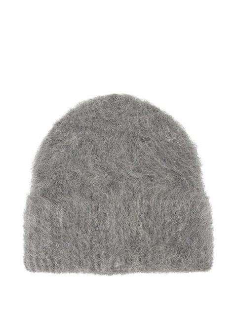 TOTEME alpaca knit beanie - Grey - zdjęcie produktu nr 1