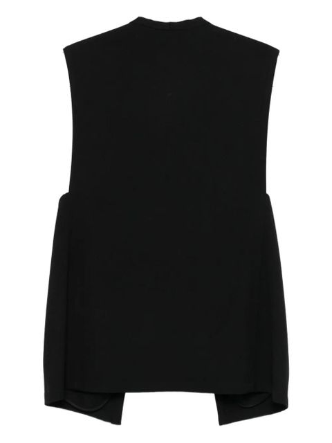 Alysi sleeveless vest - Black - zdjęcie produktu nr 2