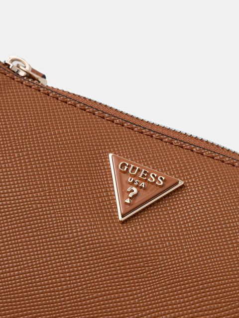 Guess torebka NOELLE kolor brązowy HWZG96 72120