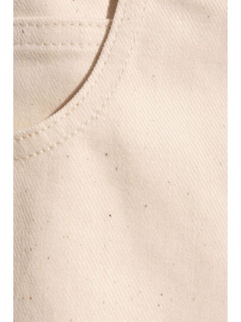 Moncler tapered leg jeans - White