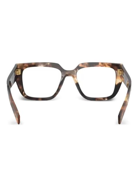 Prada Eyewear square-frame glasses - Brown