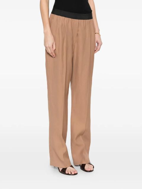 LouLou de Saison pleated trousers - Brown