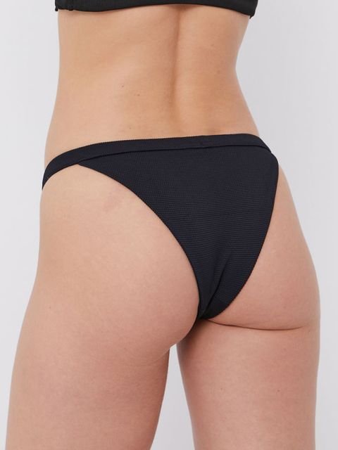 MUUV Figi kąpielowe HOTPANTS TANGA kolor czarny