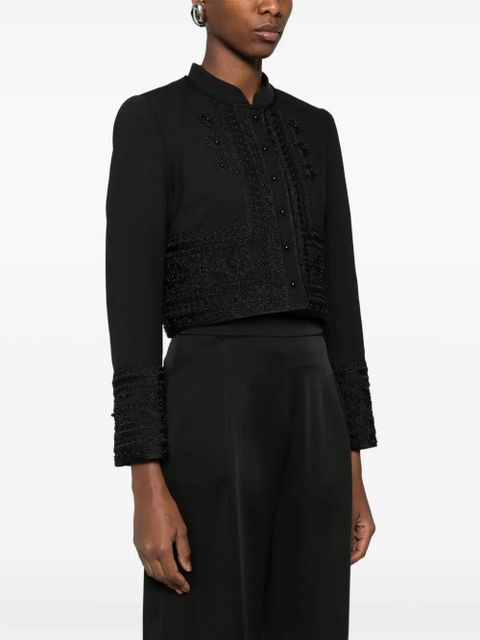 Ba&Sh beaded jacket - Black