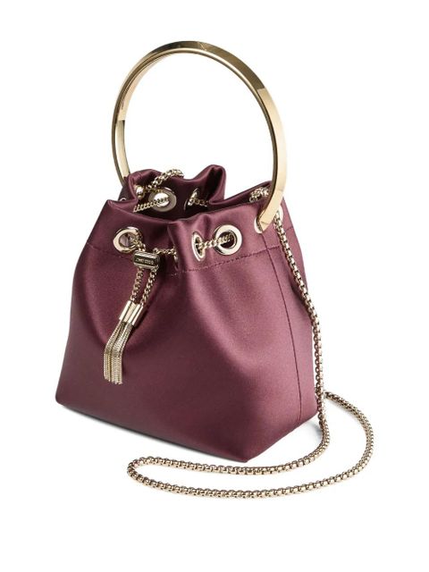 Jimmy Choo Bon Bon bucket mini bag - Red - zdjęcie produktu nr 2