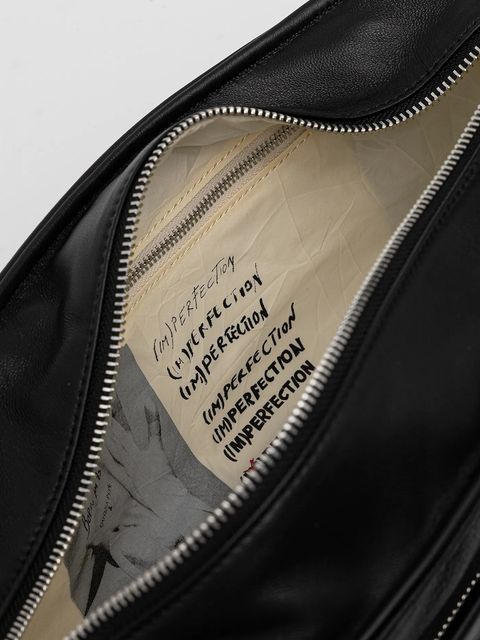 Patrizia Pepe torebka skórzana kolor czarny 2B0148 L113