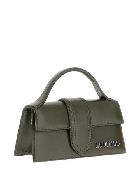Jacquemus leather top-handle shoulder bag - Green