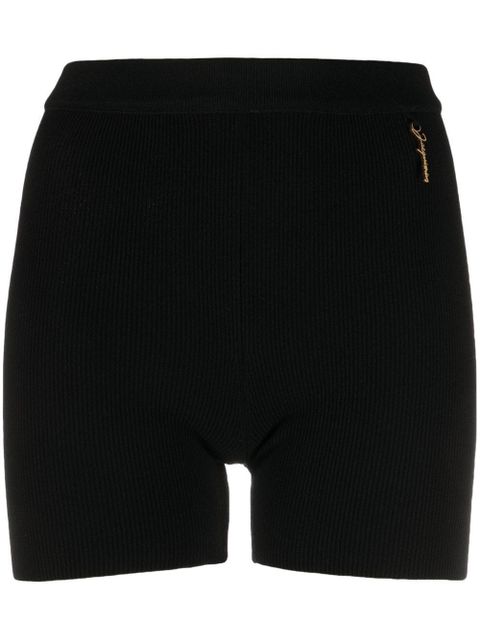 Jacquemus Le Short Pralu knitted shorts - Black - zdjęcie produktu nr 1