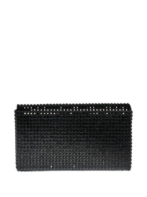 Amina Muaddi embellished clutch bag - Black - zdjęcie produktu nr 2