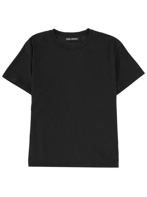 OUR LEGACY jersey T-shirt - Black - zdjęcie produktu nr 2
