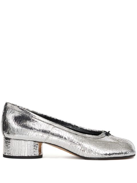 Maison Margiela Tabi ballerina shoes - Silver - zdjęcie produktu nr 1