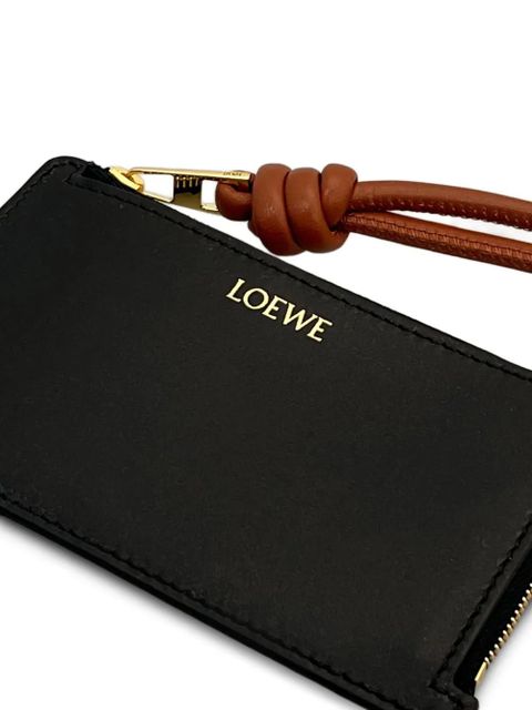 LOEWE Knot Coin Cardholder - Black - zdjęcie produktu nr 2