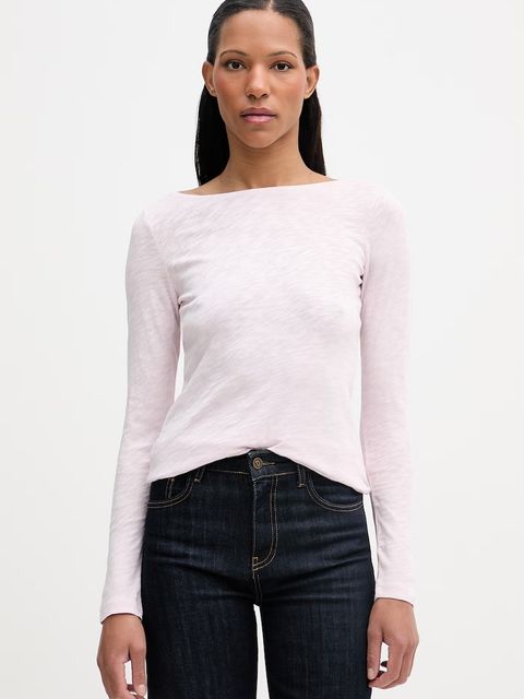 Marc O'Polo longsleeve damski bawełniany - zdjęcie produktu nr 2