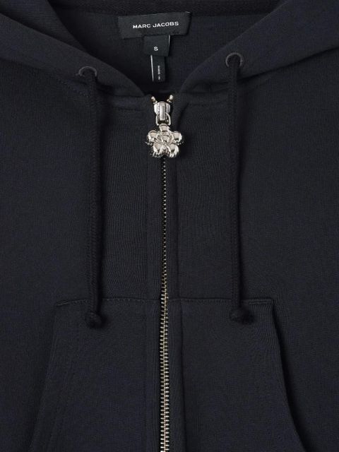 Marc Jacobs logo-embellished hoodie - Black