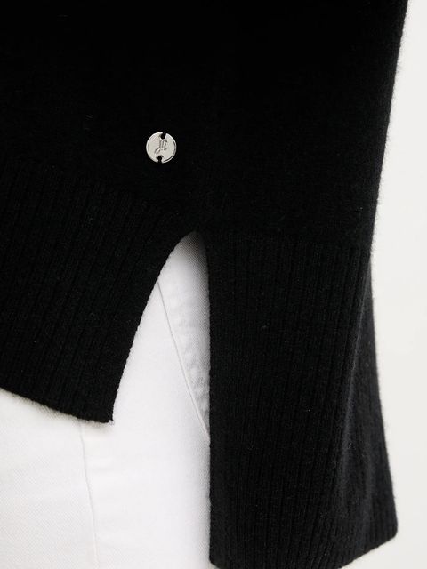 Joseph Ribkoff sweter kaszmirowy damski kolor czarny 253980