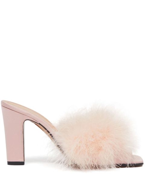 Maison Margiela 90mm Feather sandals - Pink - zdjęcie produktu nr 1
