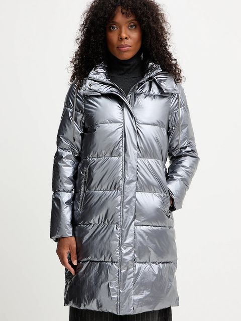 Morgan kurtka kolor srebrny zimowa GDONA - zdjęcie produktu nr 1