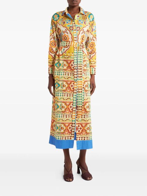ETRO printed dress - Neutrals - zdjęcie produktu nr 2