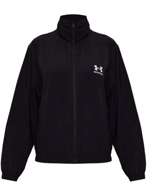 Balenciaga logo-print jacket - Black - zdjęcie produktu nr 1