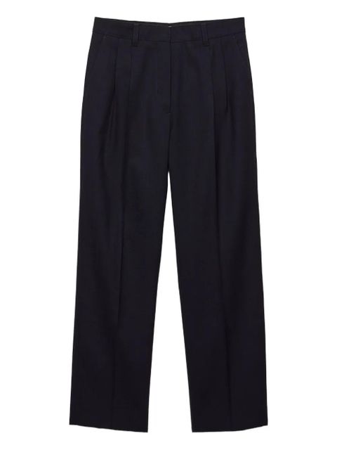 Prada rush-stitch trousers - Blue - zdjęcie produktu nr 1