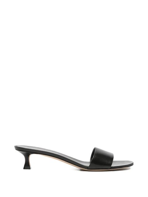 The Row Combo Two leather sandals - Black - zdjęcie produktu nr 1