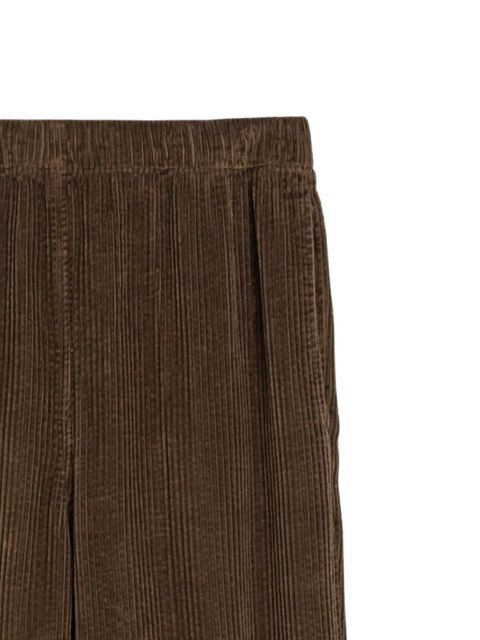 American Vintage Padow corduroy-effect trousers - Brown