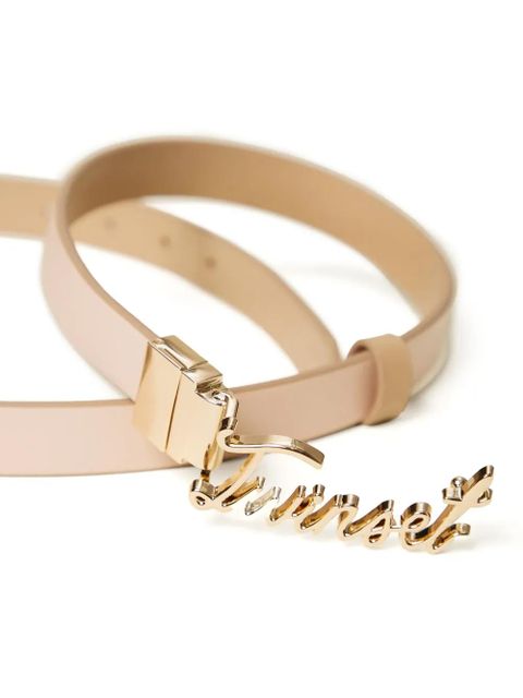 TWINSET logo belt - Neutrals