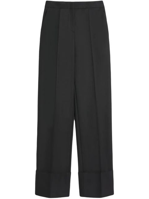 Valentino Garavani virgin wool trousers - Black